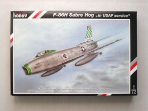 SPECIAL HOBBY 1/72 72120 F-86H SABRE HOG IN USAF SERVICE